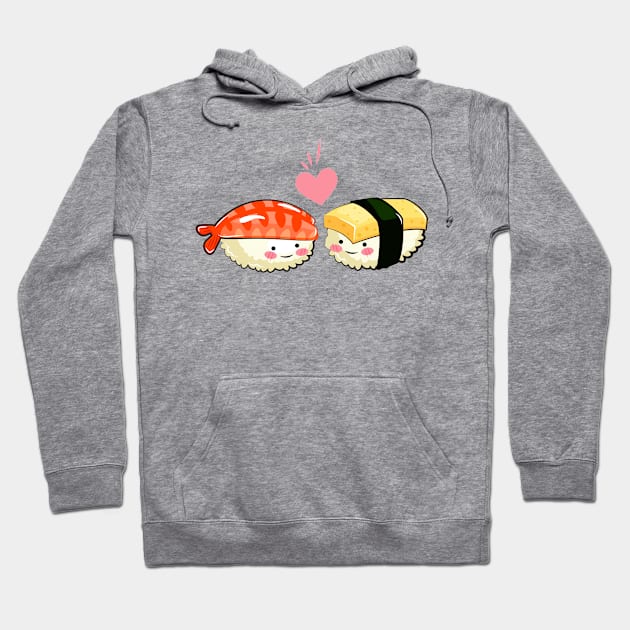 I love sushi Hoodie by Screamingcat